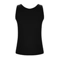 thumbnail image 4 of Tdoqot Built in Bra Plus Size Tank Tops for Women- Casual Soft Wider Strap Basic Camisole Summer Undershirts Black, 4 of 7
