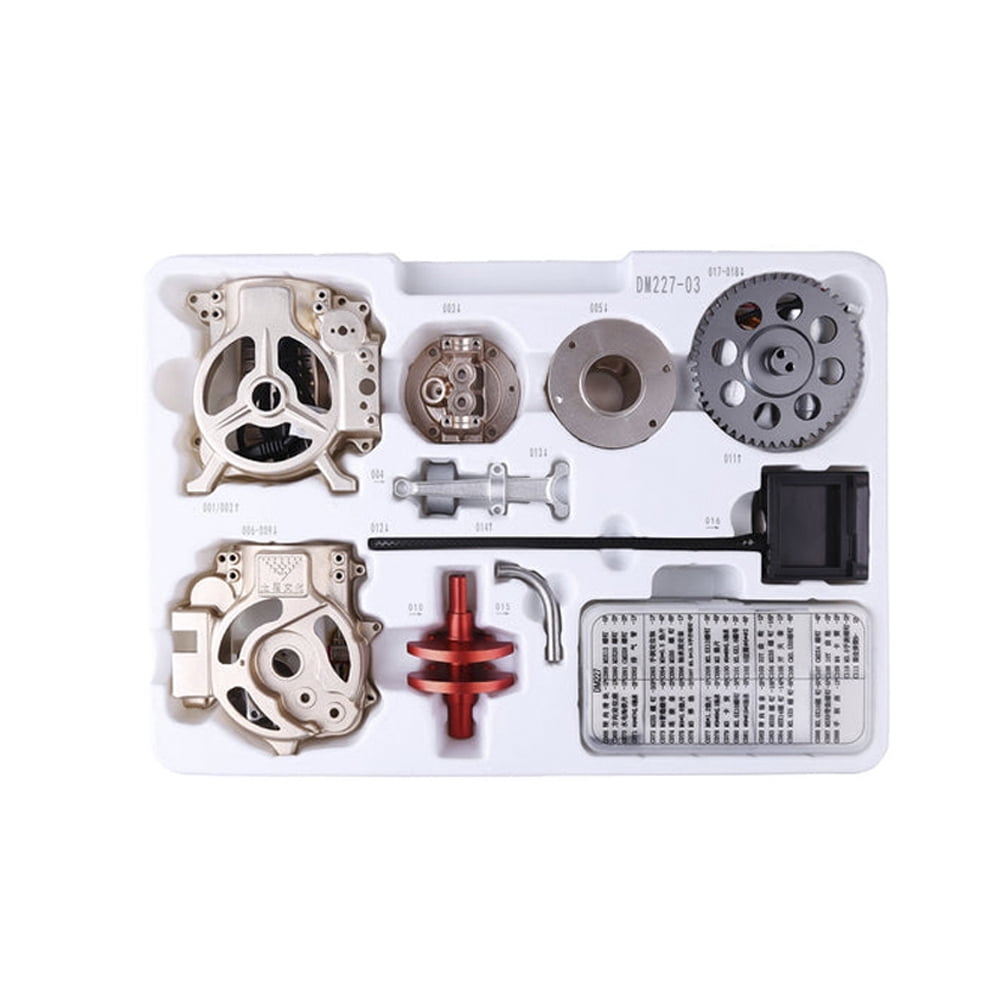 Metalkit Teching Assembly Metal Mechanical Electric Vintage Classic Car Model Kit Play Vehicles Toy
