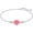 Crystal Ruby, variant on Opal Anklet/Bracelets for Women, S925 Sterling Silver Adjustable Foot Beaded Round Charm Ankle Bracelet Anklets Jewelry Anniversary Birthday Gifts for Women-1