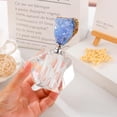 thumbnail image 2 of ABCISI 14ML Crystal-Glass Empty Perfume Bottle, Octagonal Vintage Refillable Small Essential Oil Bottles Home Decoration, Suitable for Custom Perfume and Essential Oil Collections (White & Blue), 2 of 14