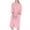 pink, variant on DEBGFS DxhmoneyHX Women Zip Up Robe 3/4 Sleeve Housecoat Soft Full Zipper Front Nightgown Loungewear with Pockets,green,3XL