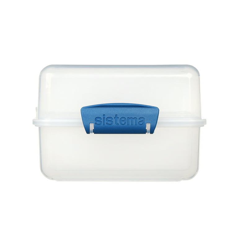 Sistema Large Food Storage Container with Lid for Lunch, Meal Prep