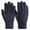 Blue, variant on Winter Thermal Mittens Double Layer Thick Lined Outdoor Sports Skiing Touchscreen Compatible Inner Liner Black XL