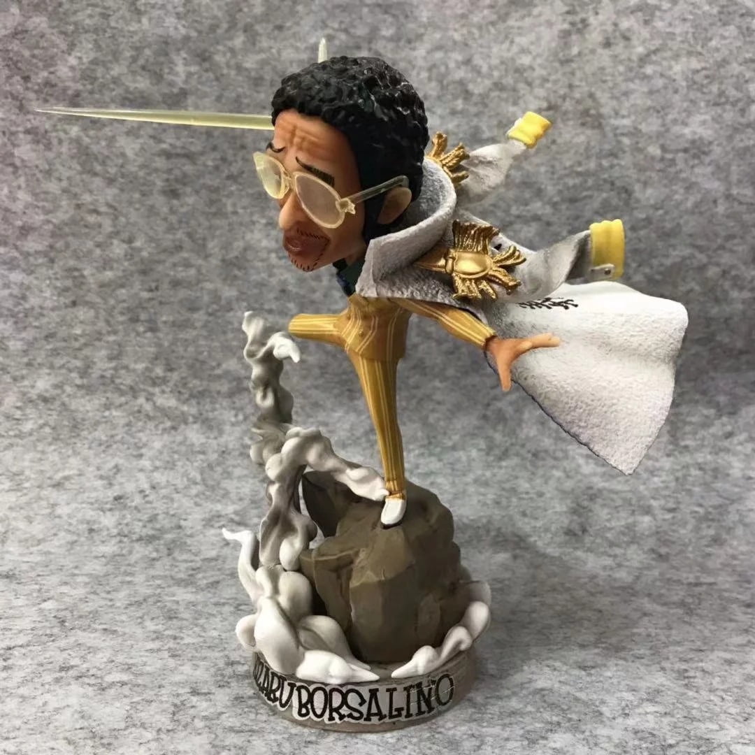 New Borsalino (Q Ver) Character Anime Model Statue Action Figures Desktop Ornament Popular Decorations Fan Souvenirs Creative Gift Collectable