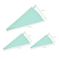 thumbnail image 6 of Silicone Pastry Bags, Reusable Icing Piping Bags Baking Cookie Cake Decorating Bags- Bonus Icing Couplers Fit Wilton Standard Size Tips Supplies, 6 of 8