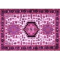 thumbnail image 1 of Ahgly Company Indoor Rectangle Persian Pink Traditional Area Rugs, 8' x 12', 1 of 4