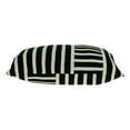 thumbnail image 3 of Parkland Collection Essex Black & White Throw Pillow, 3 of 8