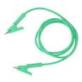 Crocodile Clip Test Lead Dual Ended 10mm Opening Testing Cable Wire for