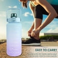 thumbnail image 5 of Lieonvis 2L Water Bottle Motivational Water Bottle with Time & Capacity Marker BPA-Free Sports Water Bottle Daily Measured Tracking Time Marks Water Cup Ensure Drink Enough Water for Fitness Gym, 5 of 8