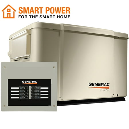 Generac 6998 - PowerPact 7.5/6 kW Air-Cooled Standby Generator