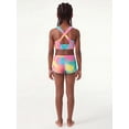 thumbnail image 3 of Ocean Gear Girls Two Piece Boy Leg Sporty Swim Set, Sizes 4-18, 3 of 4