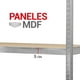 thumbnail image 3 of Estante Metálico 5 Niveles Guardex Anaquel Organizador Rack Color Gris, 3 of 8