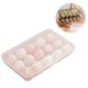 thumbnail image 4 of TQEHS Caja de almacenamiento de huevos Contenedores de almacenamiento de plástico con tapa Porta huevos portátil I3I8, 4 of 5