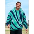 thumbnail image 2 of KingSize Men's Big & Tall Fleece Pullover Hoodie, 2 of 6