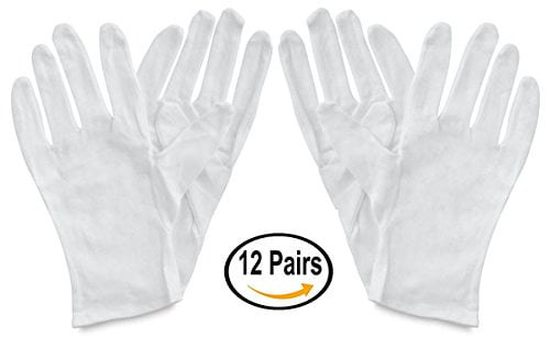 large white gloves