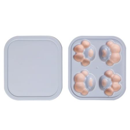 

Large Paw Print Mold 4-Cavity Silicone Paw Mold for Making Chocolate Jelly Pudding Muffin and Dog Treats