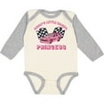 thumbnail image 3 of Inktastic Daddy's Racing Princess Pink Race Car Boys or Girls Long Sleeve Baby Bodysuit, 3 of 5