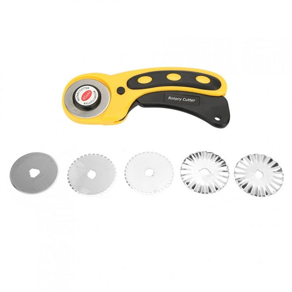 45mm Rotary Cutter,Splash Rotary Cutter With Blades, For Fabric Leather Paper Vinyl Diy Craft Patchwork Sewing Tool, Perfect For Diy Craft, Patchwork, And Precision Cutting