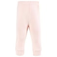 thumbnail image 6 of Hudson Baby Girls Cotton Pants and Leggings, Neutral Pink Floral, Newborn, 6 of 6