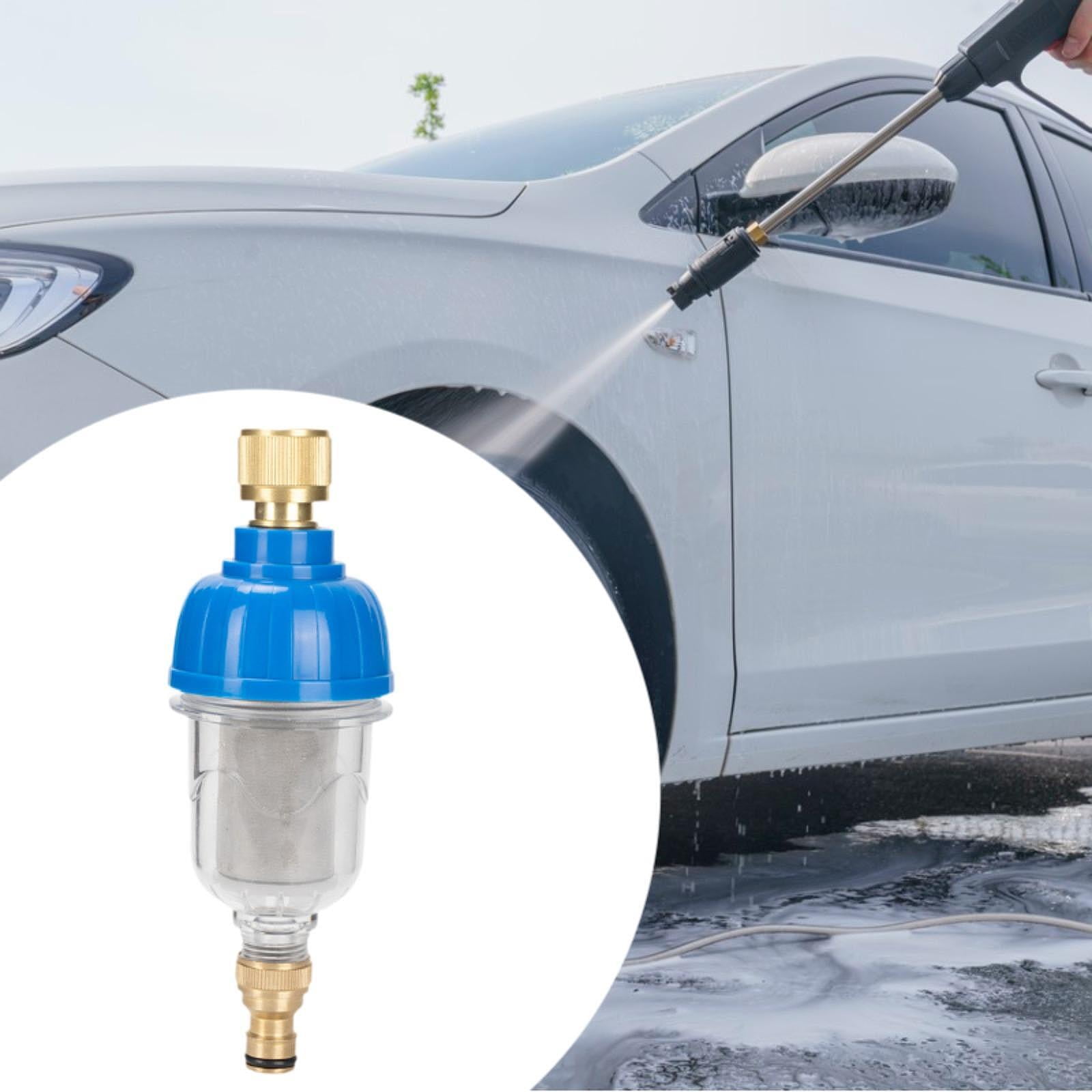 Garden Water Inlet Filter High Pressure Washer Prefilter Stainless Steel Mesh for Car Washing Machine Outdoor RV
