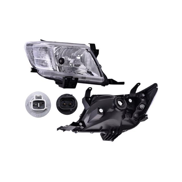 Faro Depo - Compatible Con Toyota Hilux 2012-2015 - P/ Foco De Hal, Lado Der Depo Hilux