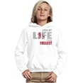 thumbnail image 4 of Living Life Its Fullest Basketball Hoodie Hooded Sweatshirt Men Brisco Brands X, 4 of 5