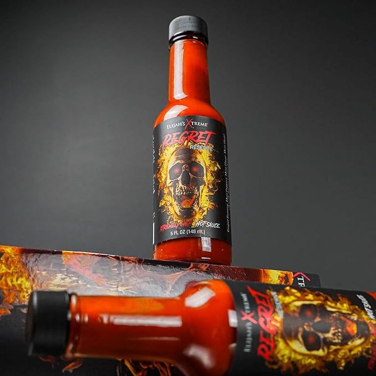 Elijah's Xtreme Regret Reserve Hot Sauce, Carolina Reaper