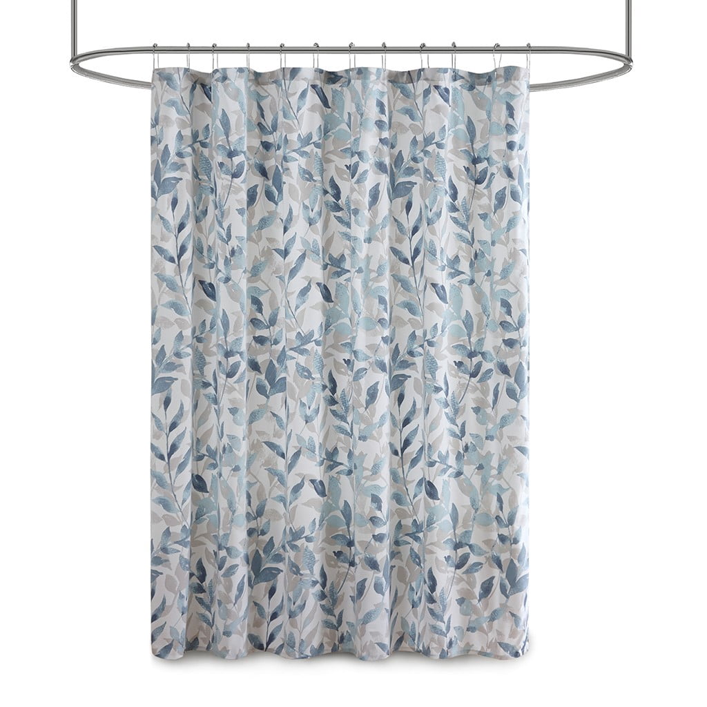 Euroco Botanical Printed Shower Curtain