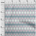 thumbnail image 1 of oneOone Cotton Poplin Fabric Peacock Feather Ikat Print Sewing Fabric BTY 42 Inch Wide, 1 of 4
