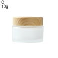thumbnail image 2 of Visland 30ml/50ml/80ml/10g/20g/30g Empty Bottle Space-saving Matte Surface with Wood Grain Lid Glass Cosmetics Spray Bottle for Travel, 2 of 8