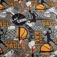 thumbnail image 4 of Chezmoi Collection 4-Piece Kids Multi-Color Basketball Slam Dunk Sports Microfiber Comforter Set, Full/Queen, 4 of 9