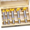 thumbnail image 3 of Juego de Brocas de Taladro Gloria Broca Forstner 5 Piezas Color Amarillo, 3 of 9