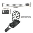 thumbnail image 2 of Uxcell Wire Organizer Ties, 9.3-31.9mm Cable Management Adjustable Zip Ties Cord Clips Wire Black Pack of 300, 2 of 5