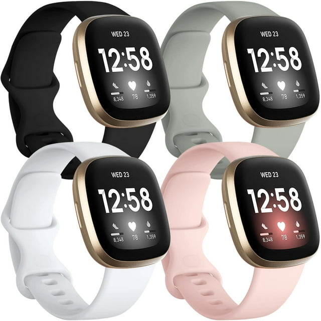 Pulseras de reloj Getino compatibles con Fitbit Sense/Sense 2/Versa 4/3