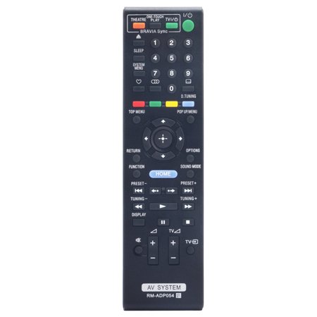New RM-ADP054 Replace Remote for Sony Blu-ray Player BDV-E370 BDV-E870 BDV-F500
