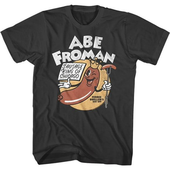 Ferris Bueller's Day Off Abe Froman 2 Smoke Adult T-Shirt