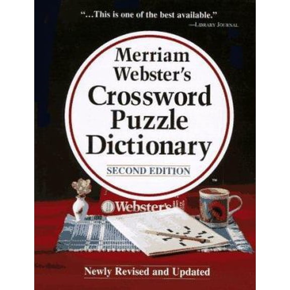 Pre-Owned Merriam-Webster's Crossword Puzzle Dictionary, Second Edition (Hardcover) 087779121X 9780877791218