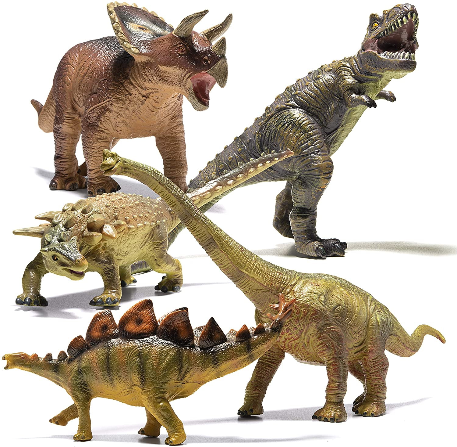 Ages 3+ Children's Party Bag Fillers / Party Prizes 5x Mini Dinosaurs New 