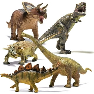 Giant plastic store dinosaur