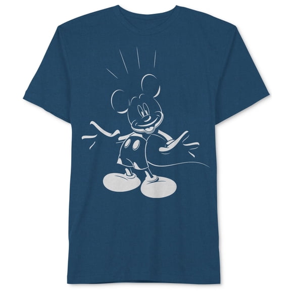Jem T-Shirt Graphique pour Hommes In the Shade, Bleu, Petit