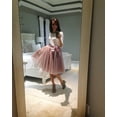 thumbnail image 5 of EllieWely 20+ Colors Women's Mid Length Tulle Tutu Skirt Dusty Pink Size 5XL Plus Size, 5 of 5