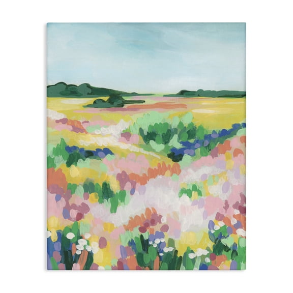 Stupell Industries Contemporary Abstract Vivid Meadow Canvas Art, 16 x 20, by June Erica Vess