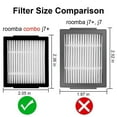 thumbnail image 2 of Totyc Filters Replacement compatible with irobot Roomba Combo j7+ Robot Vacuum and Mop, 2 of 5