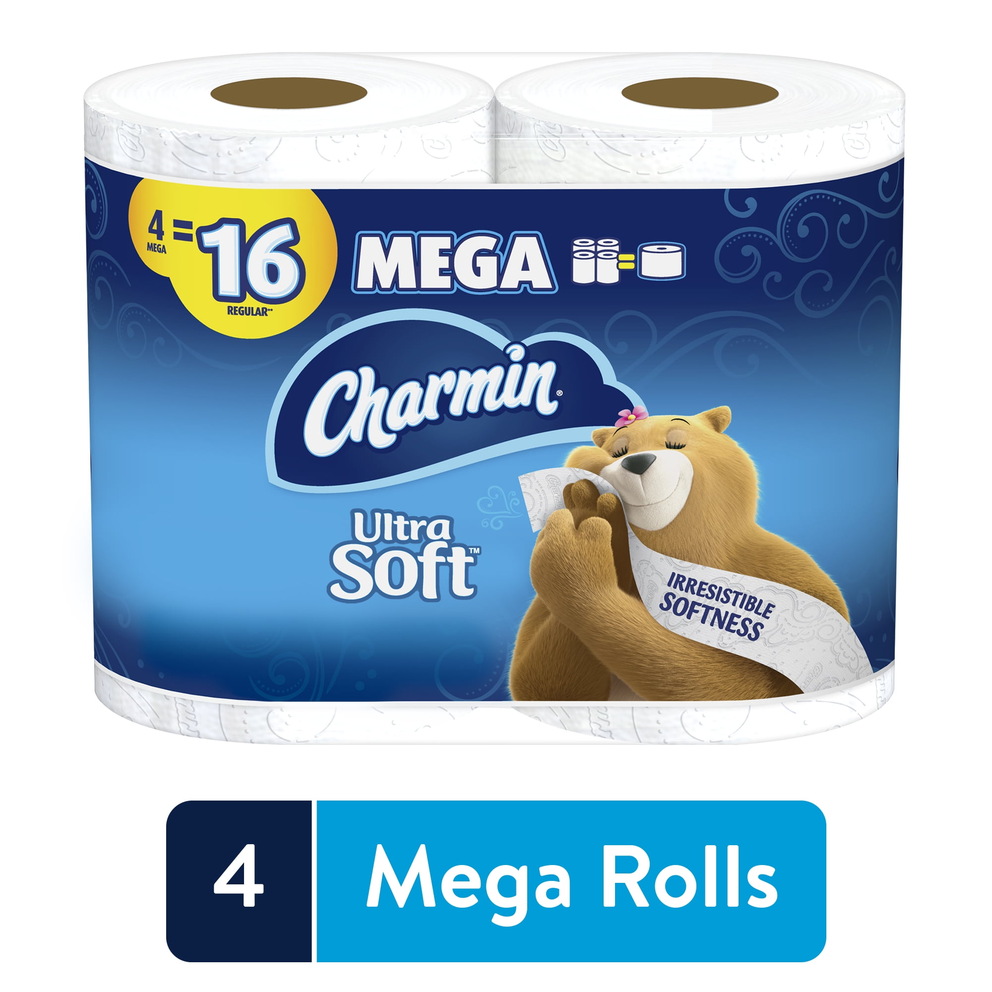 FREESHIPPING Charmin Ultra Soft Toilet Paper 18 Mega Roll 264 Sheets per Roll 