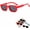 set4, variant on 6 - Pack Vintage Rectangle Frame Sunglasses for Men & Women with Uv406 Protection, Stylish Sunglasses with UV Protection