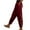 Wine, variant on Zuesphe Summer Pants Plus Size Women Women Capri Pants for Summer Cotton Palazzo Pants for Women Plus Size 5x Cargo Pants Women Tall
