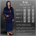 thumbnail image 5 of Bata de lujo para hombre, tallas grandes y altas, con capucha y bolsillos, ideal como regalo para hombres y adolescentes., 5 of 5