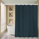 thumbnail image 1 of Double Sided Plain Color Polka Dots Waffles Weave Shower Curtain Waterproof And Mildews Proof Bathroom Covering No Drilling Bathroom Curtain For The, 1 of 7