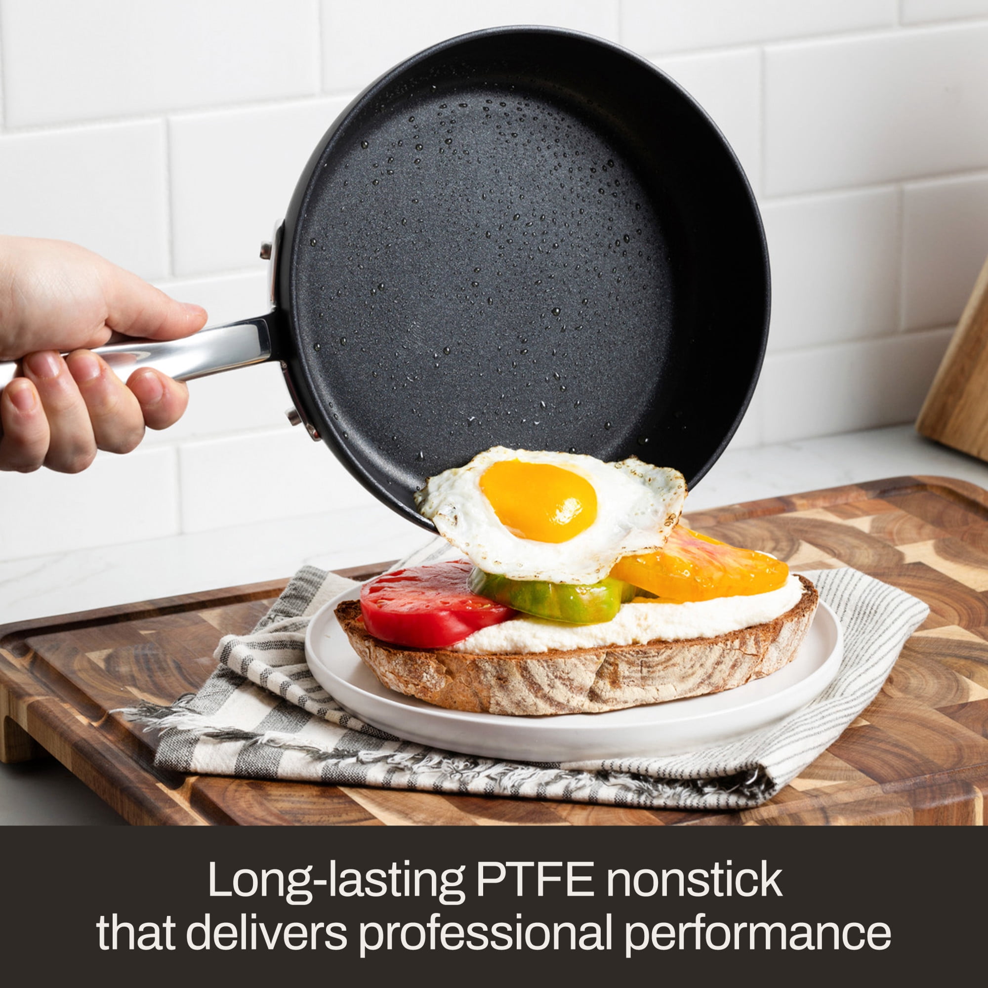 All-Clad HA1 Expert Nonstick Cookware Set, 5 Piece