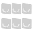 thumbnail image 1 of 6 soportes para barra de cortina de baño, soportes para barra de ducha, 1 of 6